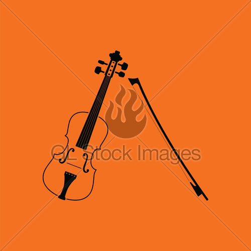 500x500 Violn Gl Stock Images