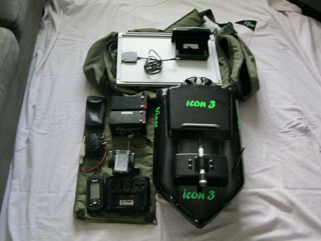 1024x768 Viper Icon Mk Bait Boat With Viper Fitted Fish Finder