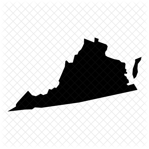 512x512 Virginia Icon Of Glyph Style