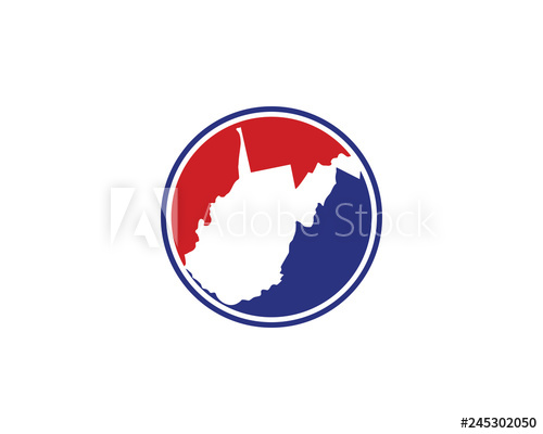 500x400 West Virginia Circle Logo Icon
