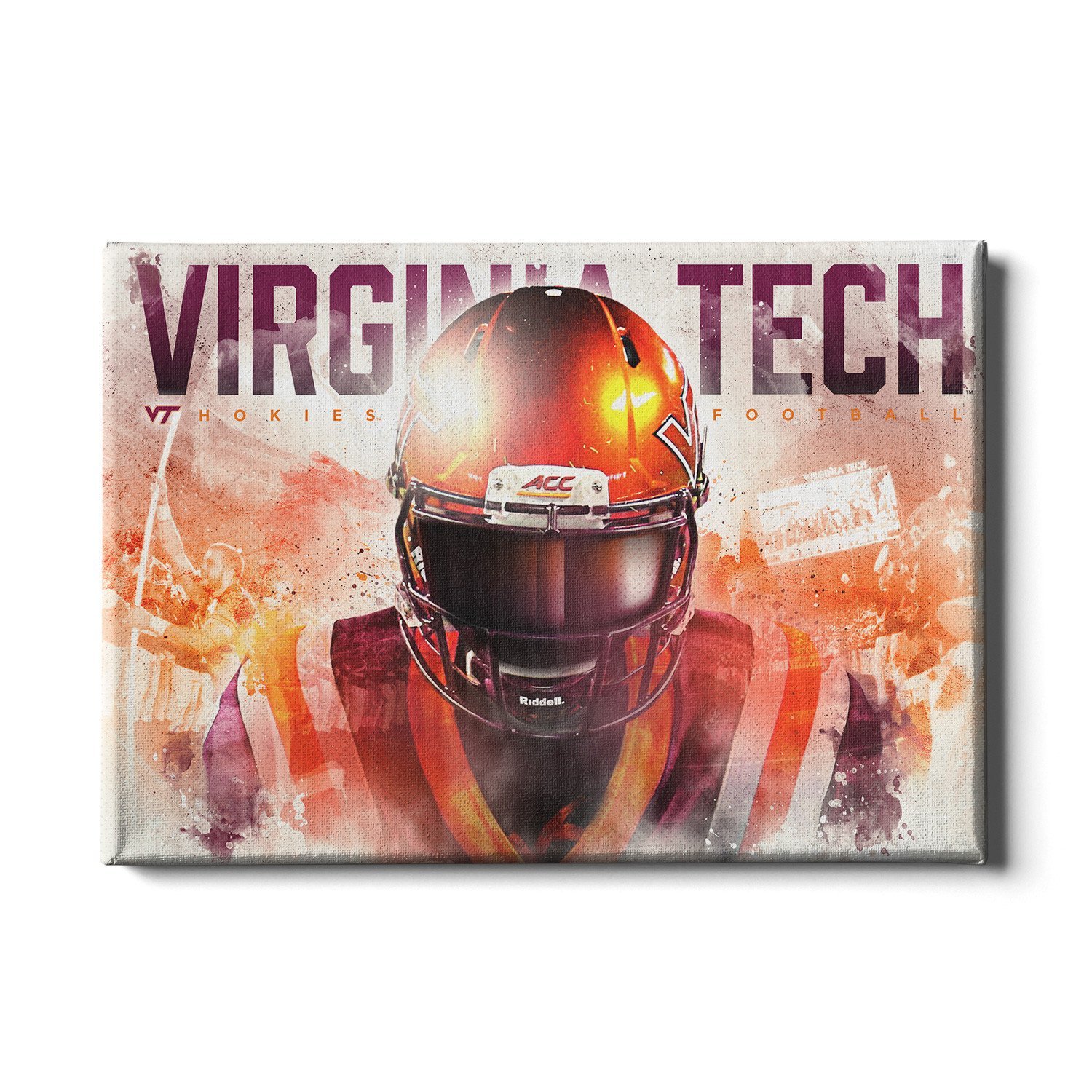 1500x1500 Virginia Tech Hokies Hokie Double Officially Licensed Wall Art
