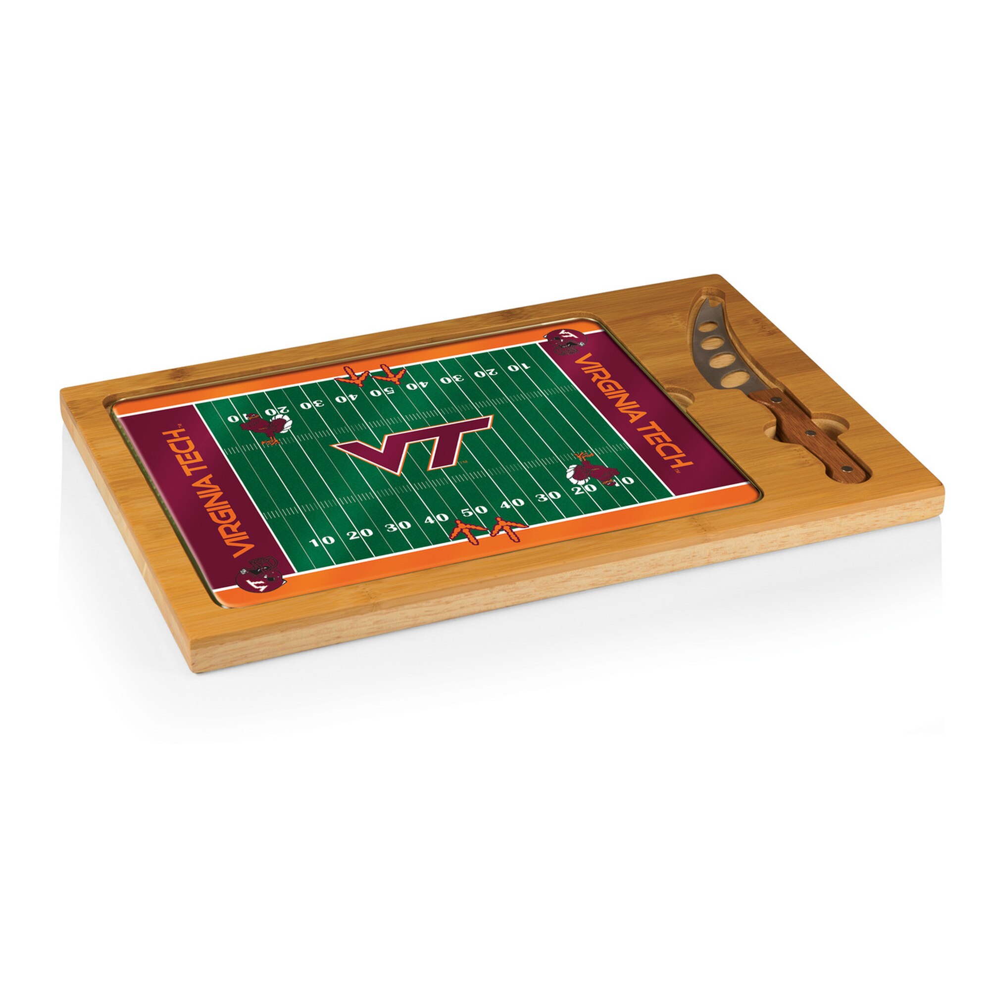 2000x2000 Virginia Tech Hokies Icon Cheese Tray