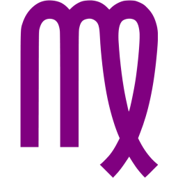 256x256 Purple Virgo Icon