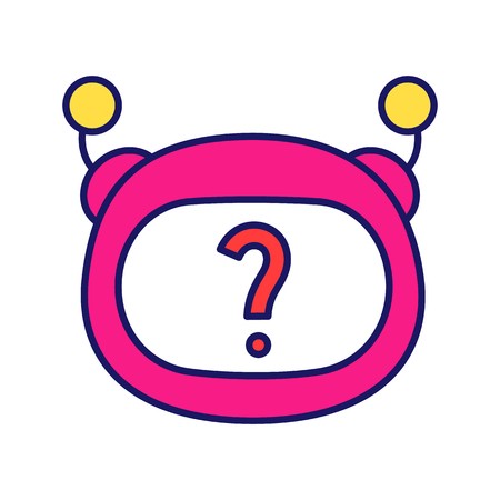 450x450 Help Chatbot Color Icon Faq Chat Bot Virtual Assistant Robot
