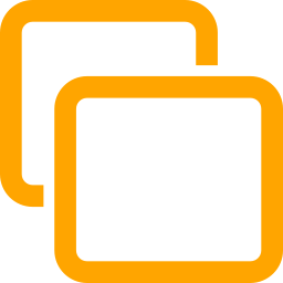 256x256 Free Orange Virtual Machine Icon