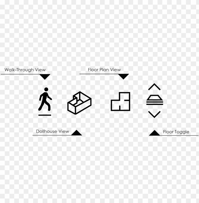 840x859 Virtual Tour Navigation Icons