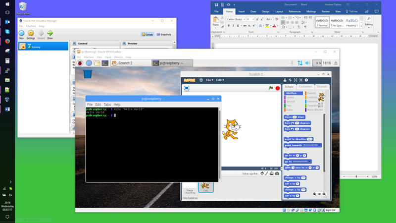 800x450 Raspbian On Virtualbox On A Windows Pc