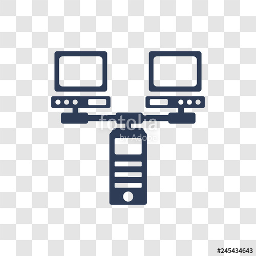 500x500 Virtualization Icon Vector Stock Image And Royalty Free Vector