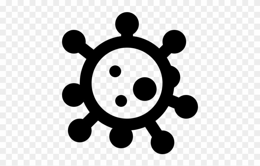 880x561 Virus Clipart Black And White
