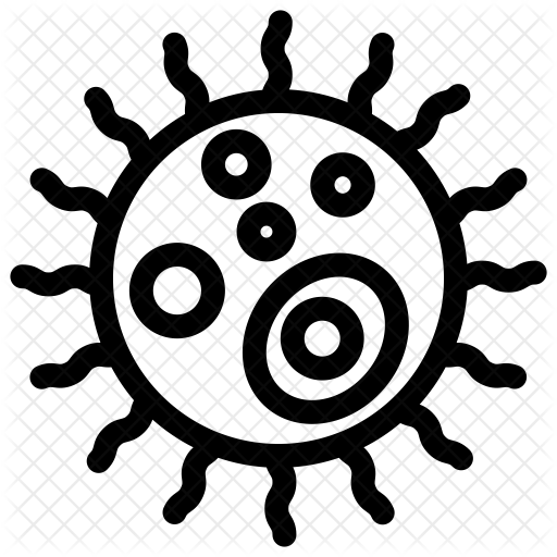 512x512 Virus Icon Of Line Style