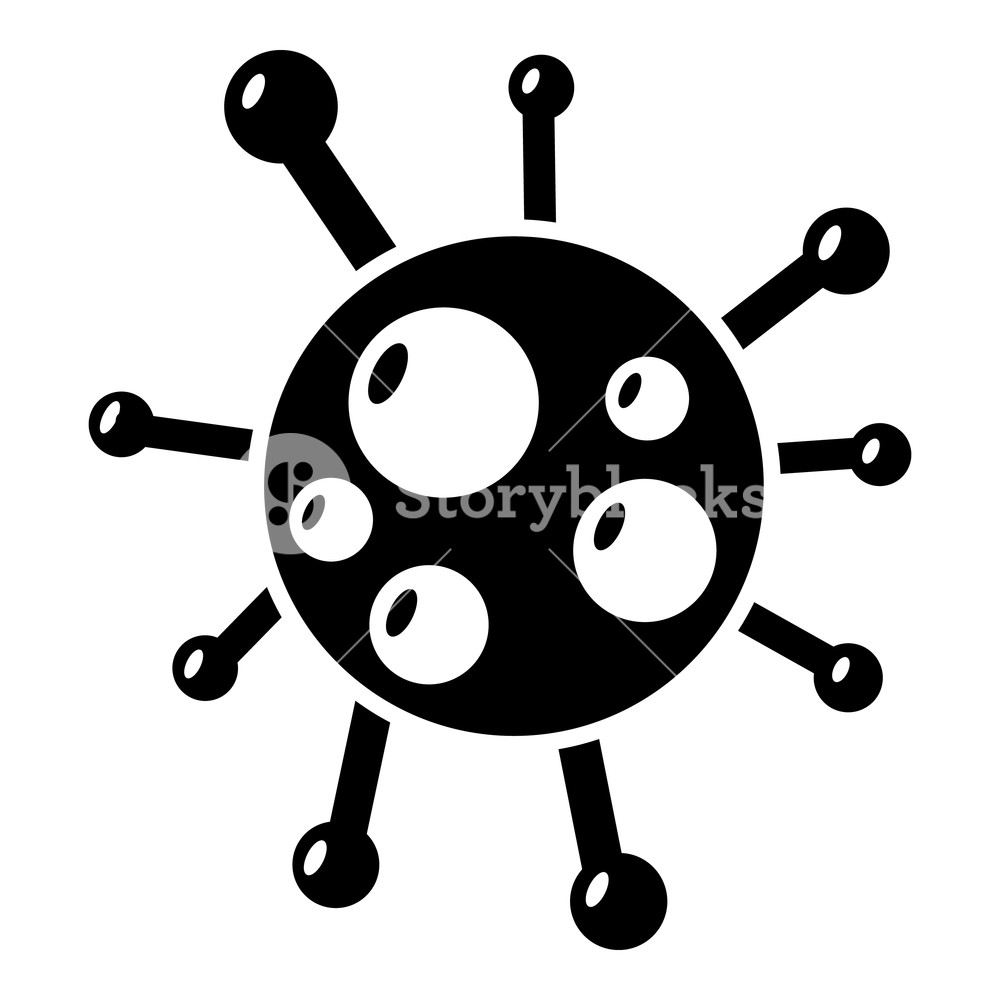 1000x1000 Chlamydia Virus Icon Simple Illustration Of Chlamydia Virus Icon
