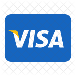 256x256 Visa Icon Of Flat Style