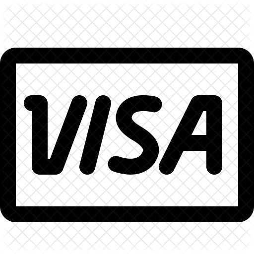 512x512 Visa Icon Of Line Style