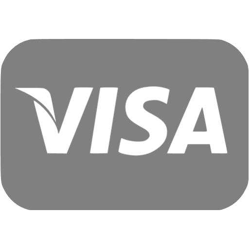 512x512 Gray Visa Icon