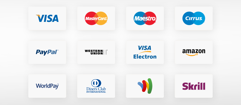 800x350 Free Credit Card And Payment Methods Icons Set For Your