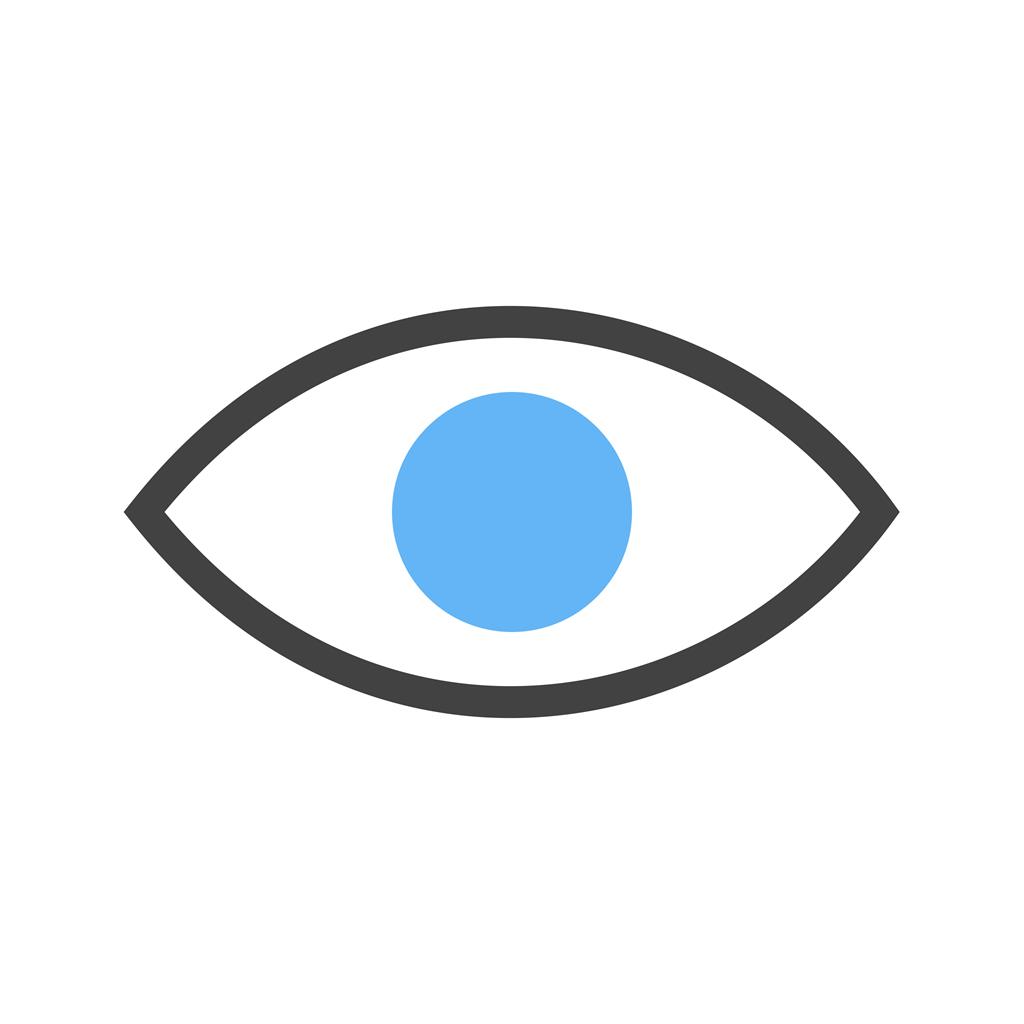 Visibility Blue Black Icon 1024x1024 Visibility Blue Black Icon