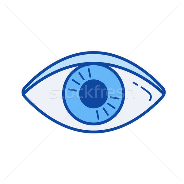 Visibility Line Icon Vector Illustration Andrei Krauchuk 600x600 Visibility Line Icon Vector Illustration Andrei Krauchuk