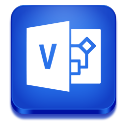 256x256 Microsoft Visio Icon Download Microsoft Office Icons