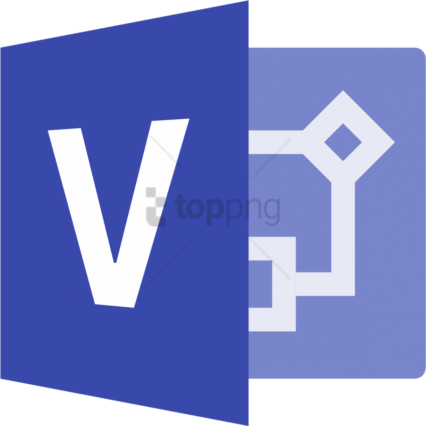 850x850 Hd Free Png Microsoft Visio Icon