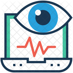 256x256 Vision Icon Of Colored Outline Style