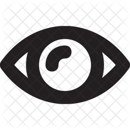 256x256 Vision Icon Of Line Style
