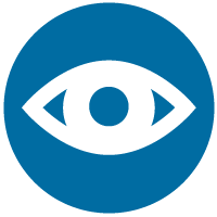 200x200 Blue Low Vision Icon Society For The Blind