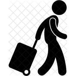 Visitor Icon Of Glyph Style 256x256 Visitor Icon Of Glyph Style