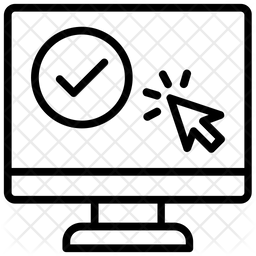 Web Visitor Icon Of Line Style 256x256 Web Visitor Icon Of Line Style