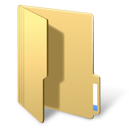 Folder Opened Yellow Icon 256x256 Folder Opened Yellow Icon