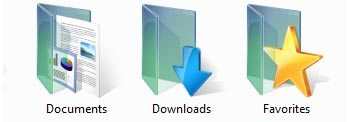 Windows Vista How To Get The Original Downloads Folder Icon Back 350x122 Windows Vista How To Get The Original Downloads Folder Icon Back
