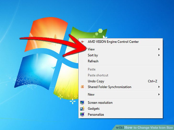 728x546 How To Change Vista Icon Size Steps
