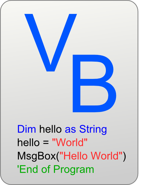 Visual Basic Icon at Vectorified.com | Collection of Visual Basic Icon ...