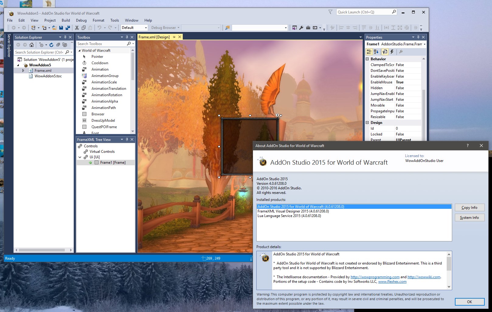 1618x1025 Addon Studio For World Of Warcraft Wowwiki Fandom Powered