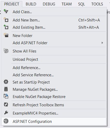 425x495 Where Is The Asp Net Configuration Icon In Visual Studio
