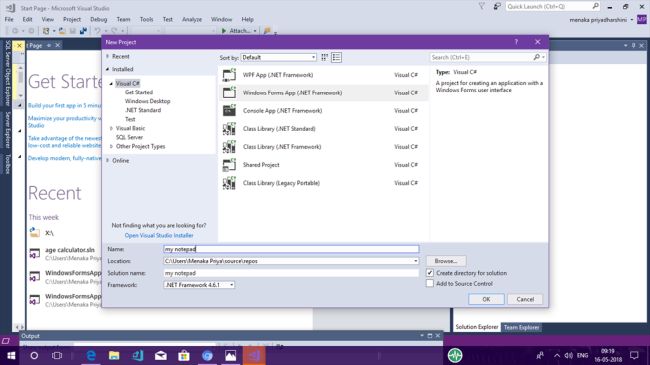 650x365 Creating Notepad Using Windows Form Application In Visual Studio