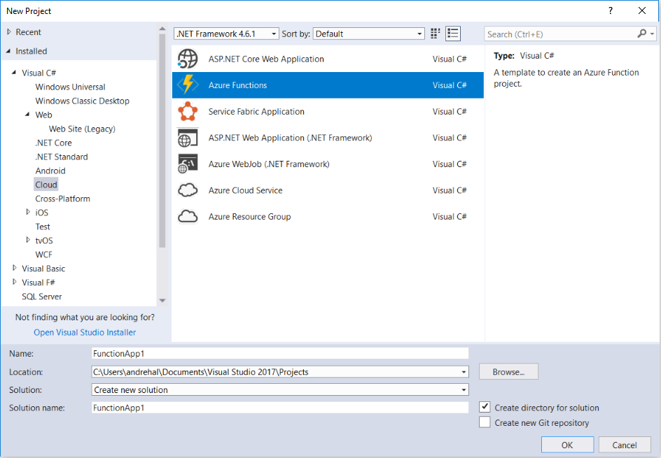 944x655 Create Your First Azure Function