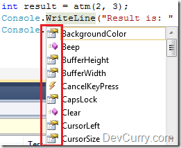 261x214 Devcurry Intellisense Icons In Visual Studio