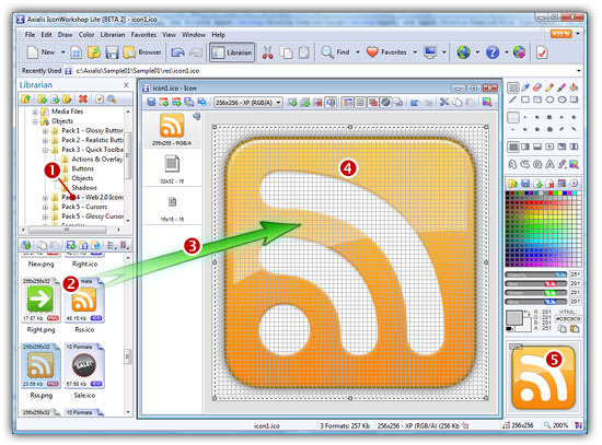 550x407 Adding A New Icon In A Visual Studio Solution Using The Plug