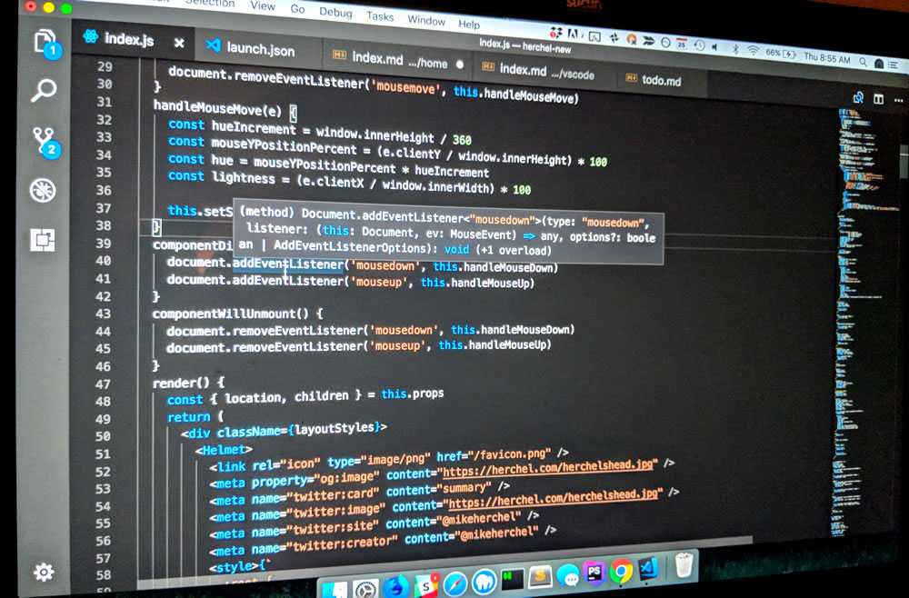 1000x658 From Sublime Text To Visual Studio Code Mike Herchel