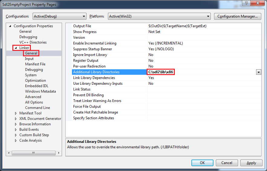 Include path. Linker settings Visual Studio. XML sdl2. Linker Visual Studio где. Linker.