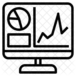 256x256 Visualization Icon Of Line Style