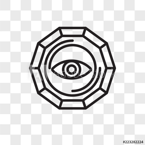 500x500 Visualization Vector Icon Isolated On Transparent Background