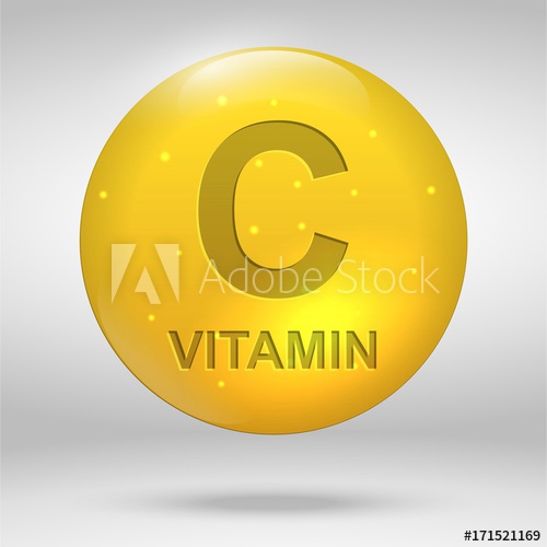 500x500 Vitamin C Drop Pill Capsule Icon Ascorbic Acid