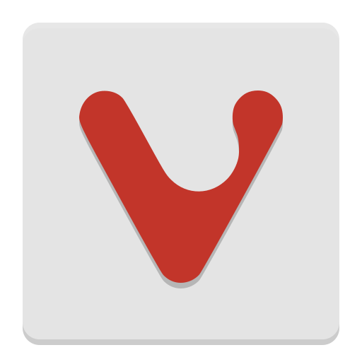 512x512 Vivaldi Beta Icon Papirus Apps Iconset Papirus Development Team