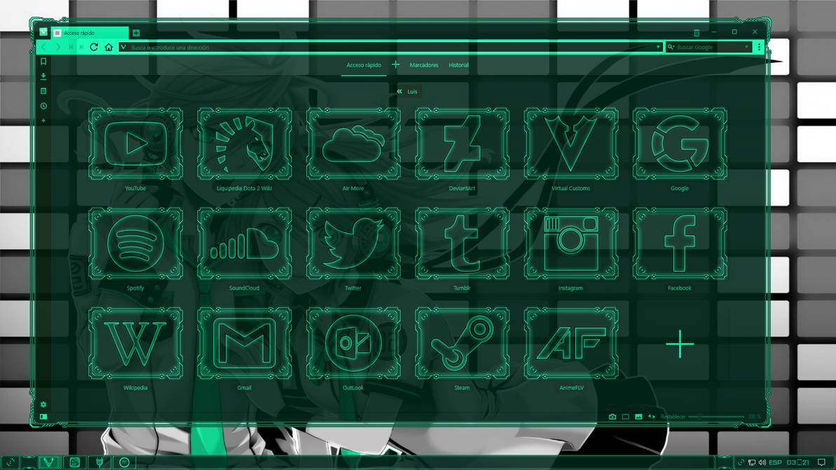 1192x670 Adiccion X For Vivaldi