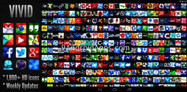 610x299 Vivid Icon Pack Apk