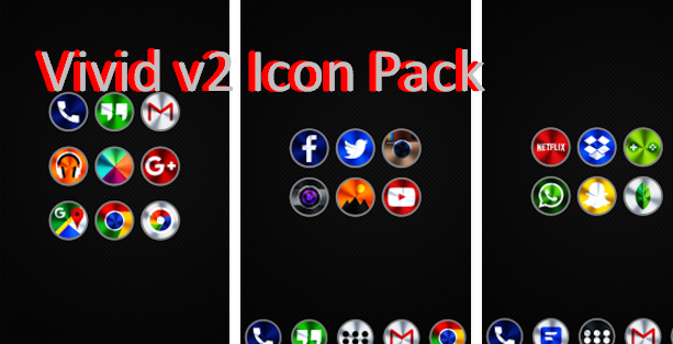 613x314 Vivid Icon Pack Premium In App Purchase Unlocked Mod Apk