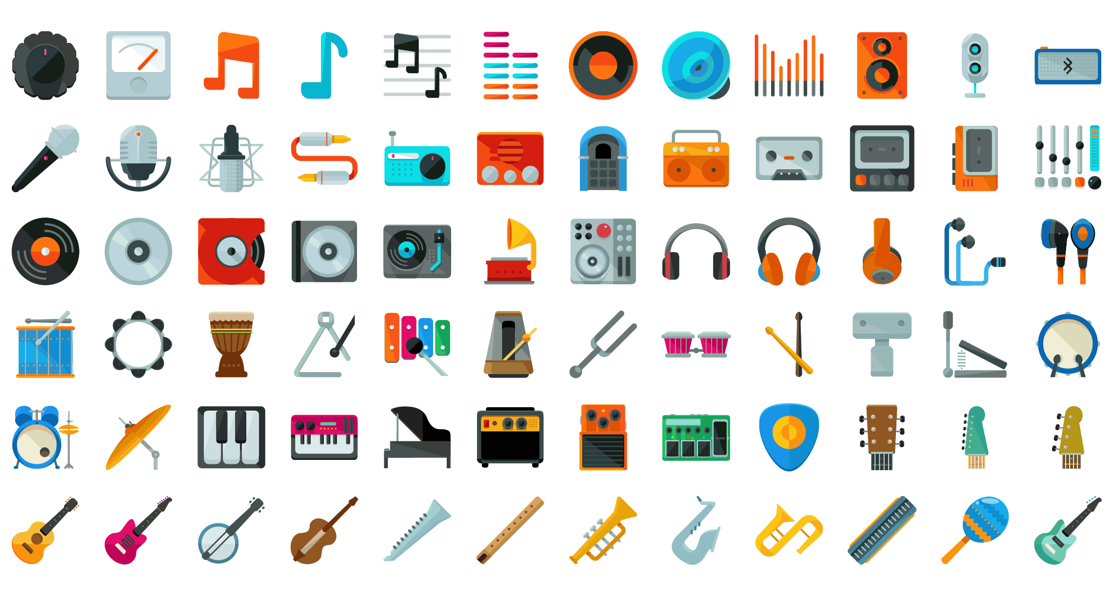 2280x1220 Flat Icons Pack Flat Icons Flats, Vector Icons, Icon Set