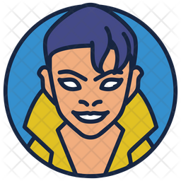 256x256 Vixen Icon Of Colored Outline Style