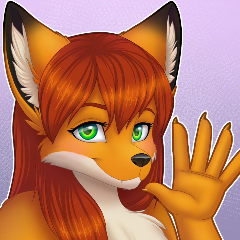 1000x1000 Icon Commission For A Cute Vixen ^^ Furry